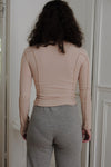 BASERANGE Long Sleeve T-Shirt TTML Collection Ribbed Cotton Portugal BAS-TTML-RB-SP24-HAPTIC